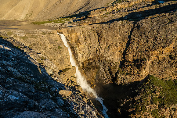 Sunrise on the incredible Upper Martin Creek waterfall.