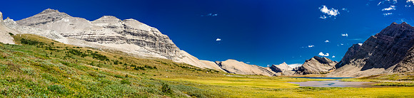 Willingdon, Crown and Tower with Upland Lake on the right and Devon Mountain on extreme right.