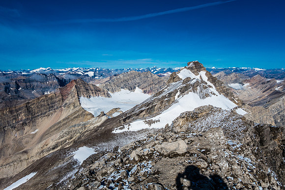 Willingdon from near Crown Peak's summit.