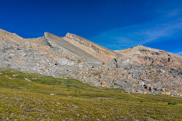Descending from Quartzite Col.