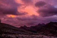 Sunrise is pretty intense over Upland and Devon Lakes.