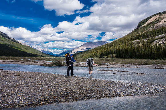 Isabella Lake gravel flats.