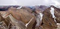 A deep view down the Martin Creek Valley to the east.