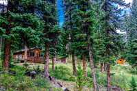 The Isabella Lake warden cabin.