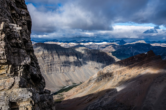 Views off the ridge.