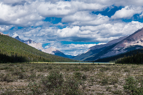 Isabella Lake gravel flats.
