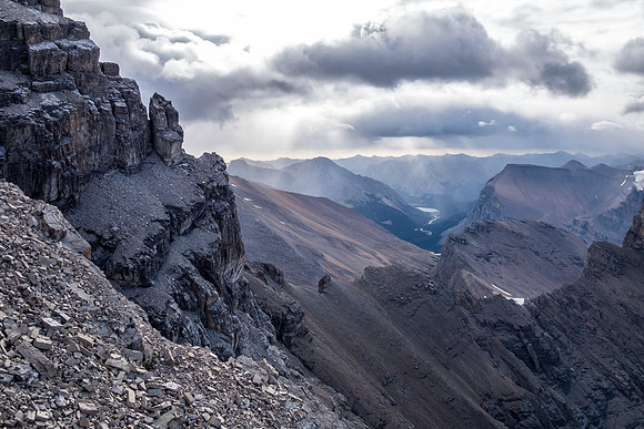 Views off the ridge.