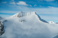 Trapper is much harder than it appears. There's significant objective hazard as you ascend the right hand avy slope under some giant cornices.