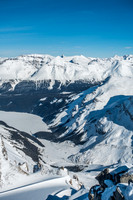 Lot's of exposure off the summit.
