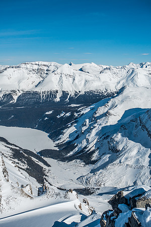 Lot's of exposure off the summit.
