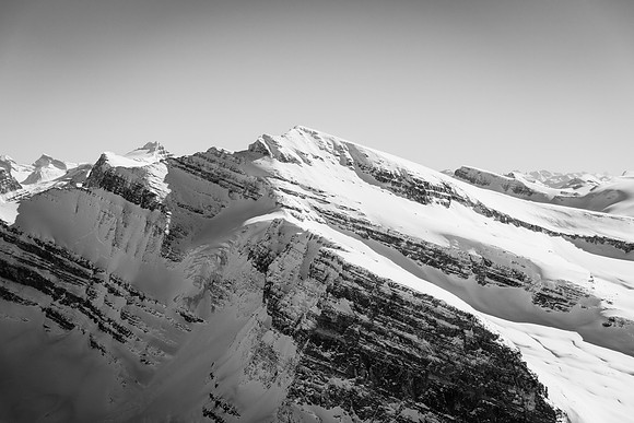 Mount Thompson with Hector in the background.