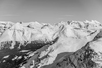Recondite is the pointy peak at left, Willingdon, Crown and Tower on the far right in the distance.