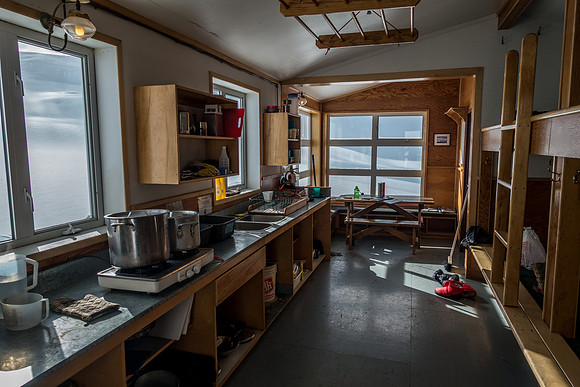 The Peyto Hut.