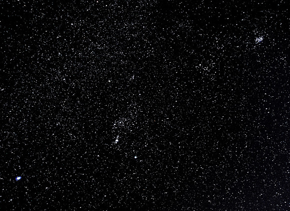 Orion's Belt with a lot of other stars too!
