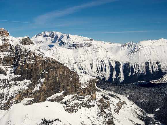 Niles and Daly across the Yoho River Valley.