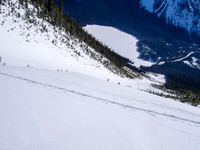 Now, THAT is a slide path! If you look very carefully you can spot Kev Papke far below.