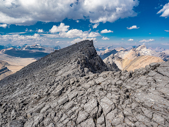 You do get the sense that the whole dang mountain could collapse at any moment.