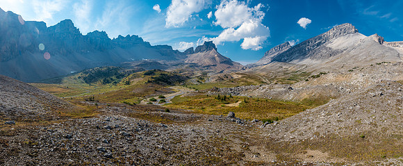 A last glance back at the incredible valley between Dolomite and OXO.