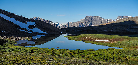 A small tarn just past Lake Katherine.