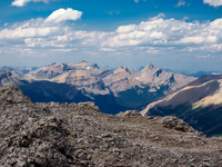 Loudon, Siffleur with other lessor known peaks at the end of the Siffleur River Valley.