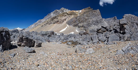 Find Phil in the giant boulder field.
