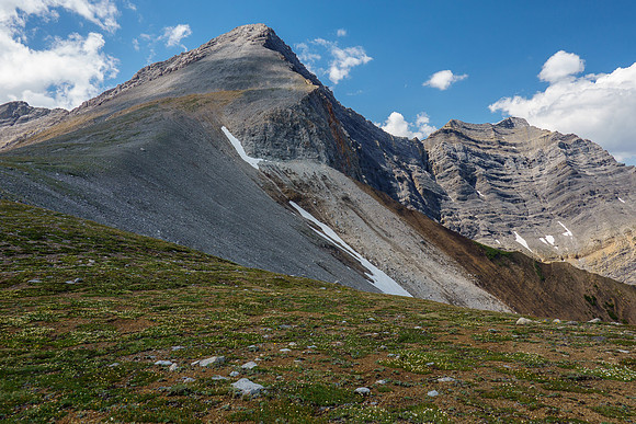 Greater Prow (Forward) and Prow Mountain (R).