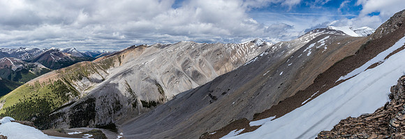 The peak to the north of Wapiti is unnamed but has a nice alpine bowl.