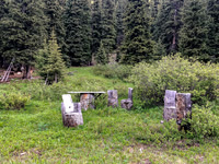 A camp along the way.