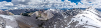 Finally on the south ridge of Condor with views forever.