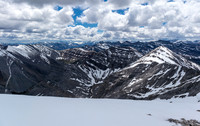Views over Shale Pass towards St. Bride and Douglas.