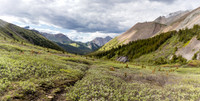 Views back down Peters Creek.