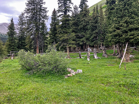 A horse camp.