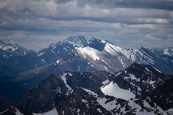 Puma Mountain looms over Panther Mountain.