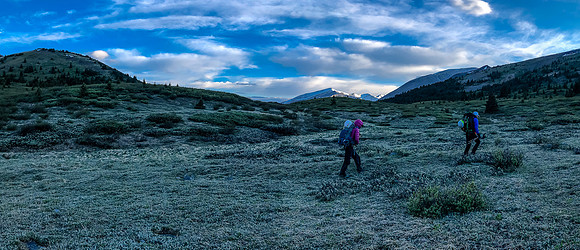 Leaving Tomahawk Pass.