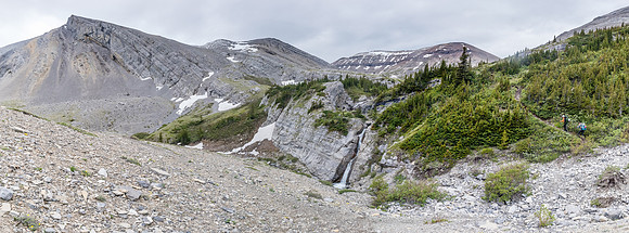 A nice waterfall on the upper stretches of Forbidden Creek.