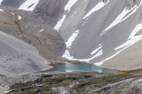 The upper tarn to the SE.