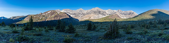 Chirp Peak at right with Boar Station at center left.