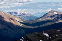 Looking over Snow Creek Summit & Cascade Fire Road towards a very distant Mount Lougheed!