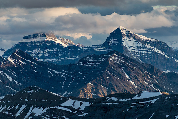 Mount St. Bride and Douglas are huge peaks even from here.