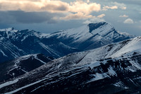 Whelk Peak with late evening lighting.