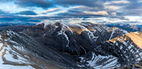 Wapiti Mountain from Tomahawk Mountain.