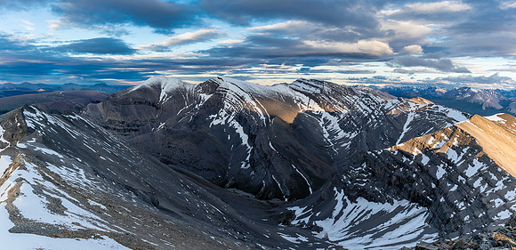 Wapiti Mountain from Tomahawk Mountain.