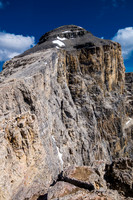 Steep terrain around the first notch.