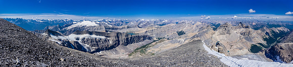 The Shoe Leather Creek Drainage at right.