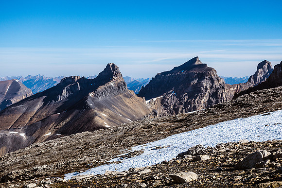 The White Goat peaks.