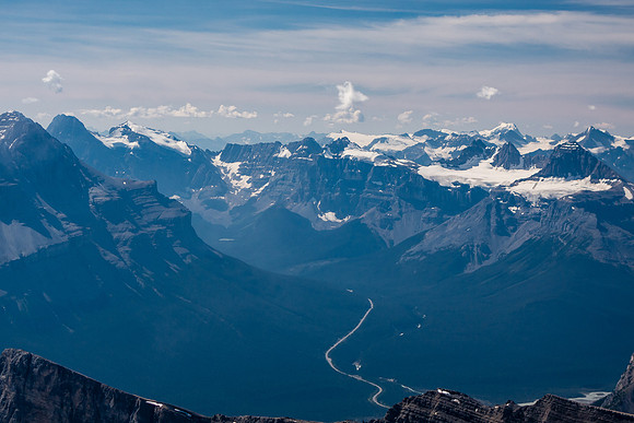 Chephren and White Pyramid on the left.