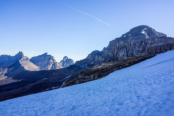 Looking ahead to our mountain.