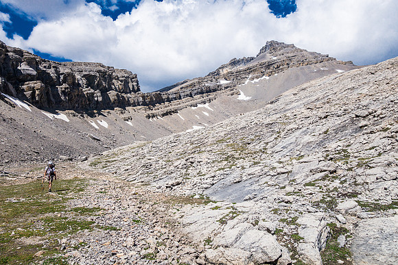 The upper alpine bowl.