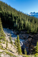 Looking down at the larger of the two waterfalls along the creek - this is why you might as well pretty much avoid the creek entirely
