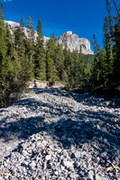 Starting off in the rocky drainage near hwy 93.
